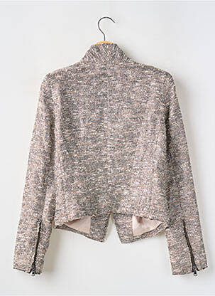 Jachete casual guler tip costum bej ZARA femeie