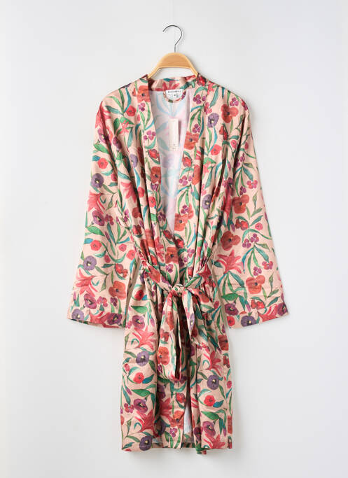 Halat de baie bej DARJEELING femeie