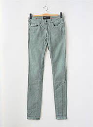 Pantalon slim talie joasă talie joasă verde NOTIFY femme