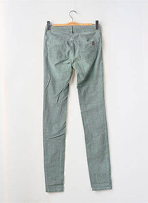 Pantalon slim talie joasă talie joasă verde NOTIFY femeie
