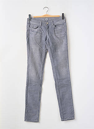 Pantalon slim talie joasă talie joasă gri NOTIFY femeie