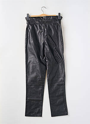Pantalon drept elasticitate talie înaltă negru PRETTY LITTLE THING femeie
