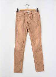 Pantalon slim talie joasă talie joasă maro NOTIFY femme