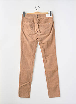 Pantalon slim talie joasă talie joasă maro NOTIFY femeie
