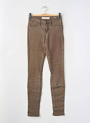 Blugi skinny elasticitate talie joasă maro MARC BY MARC JACOBS femeie
