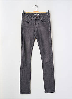 Blugi cu croială slim gri TOPSHOP femeie