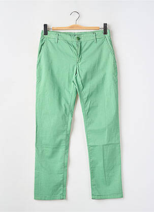 Pantalon chino talie joasă talie joasă verde GANT femeie