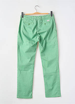 Pantalon chino talie joasă talie joasă verde GANT femeie