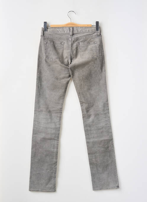 Pantalon drept gri UNIQLO femeie