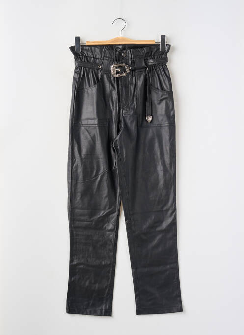 Pantalon drept negru PRETTY LITTLE THING femeie