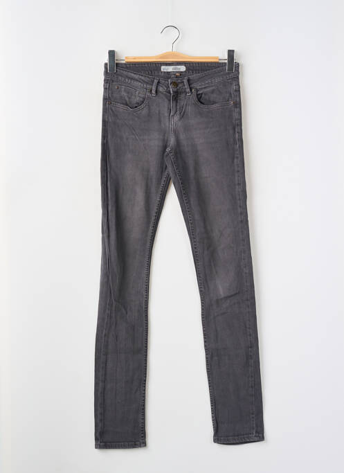 Blugi cu croială slim gri TOPSHOP femeie