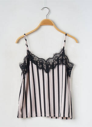 Top bej ZARA TRAFALUC femeie