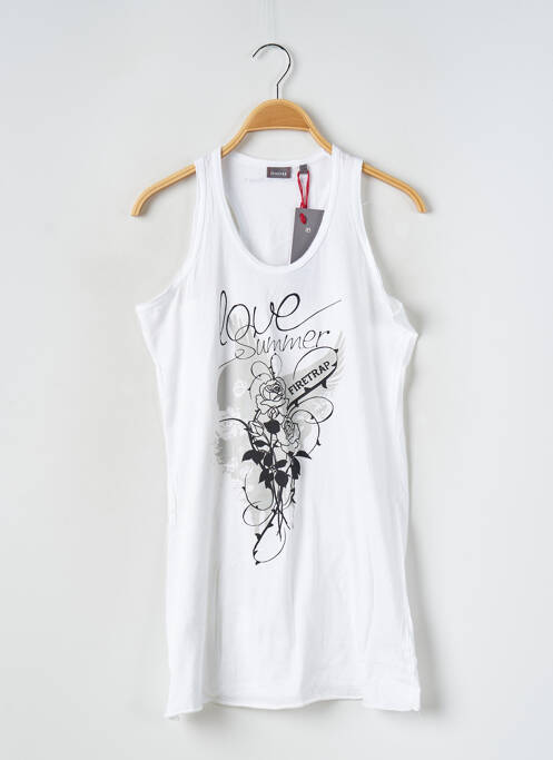 Tunică fără mâneci alb FIRETRAP femeie