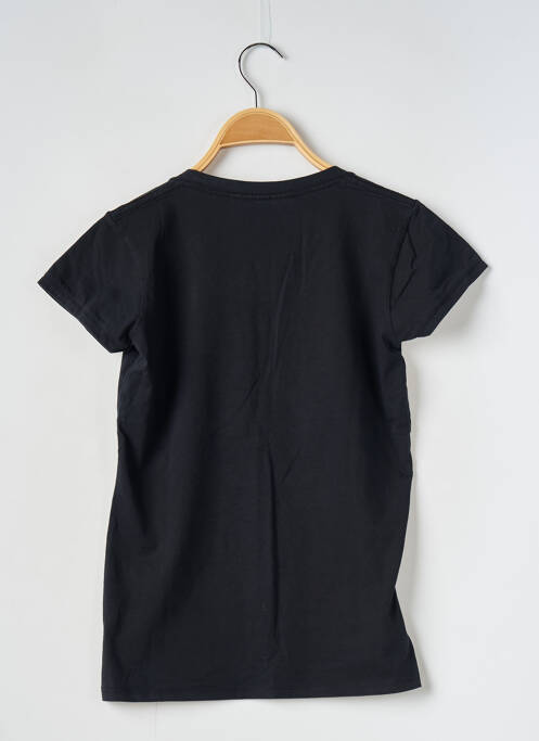 Tricou imprimeu fantezie mâneci scurte negru BACARDI femme