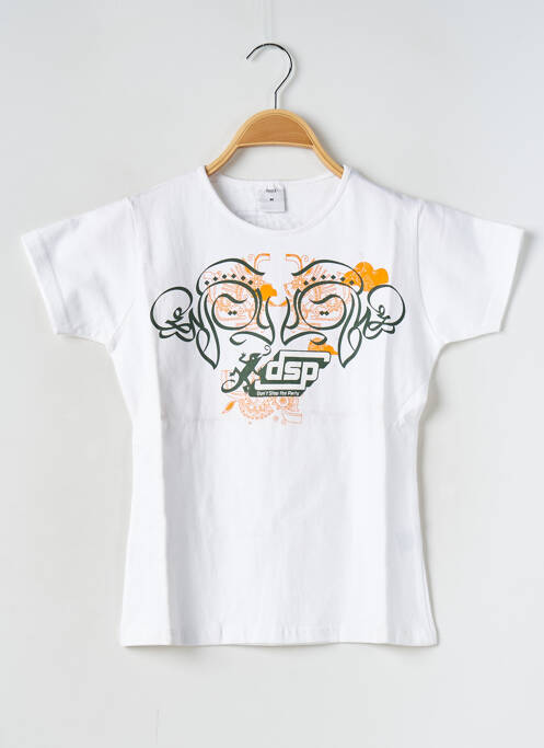 Tricou alb DON'T STOP THE PARTY femeie