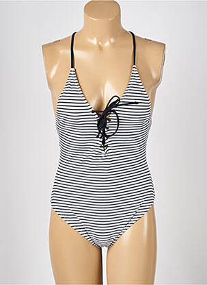 Costum de baie dintr-o singură piesă alb PIMKIE femeie