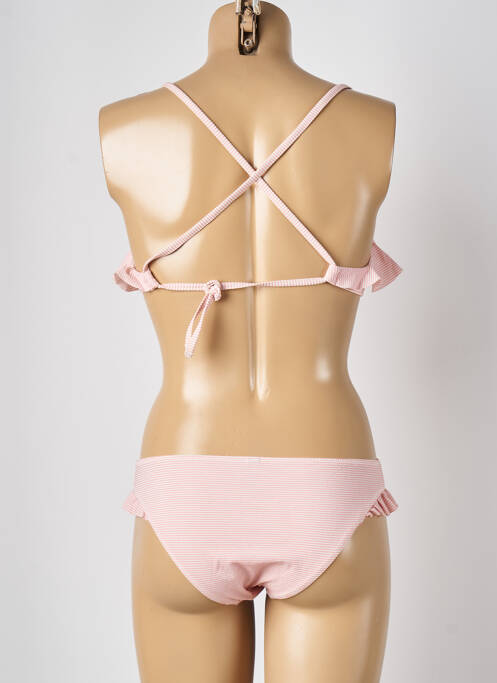 Costum de baie din două piese roz UNDIZ femeie