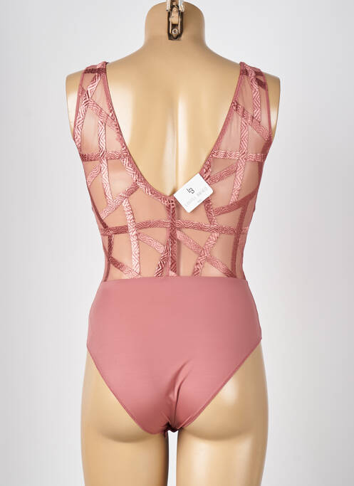 Body de lenjerie roz LOUISA BRACQ femeie