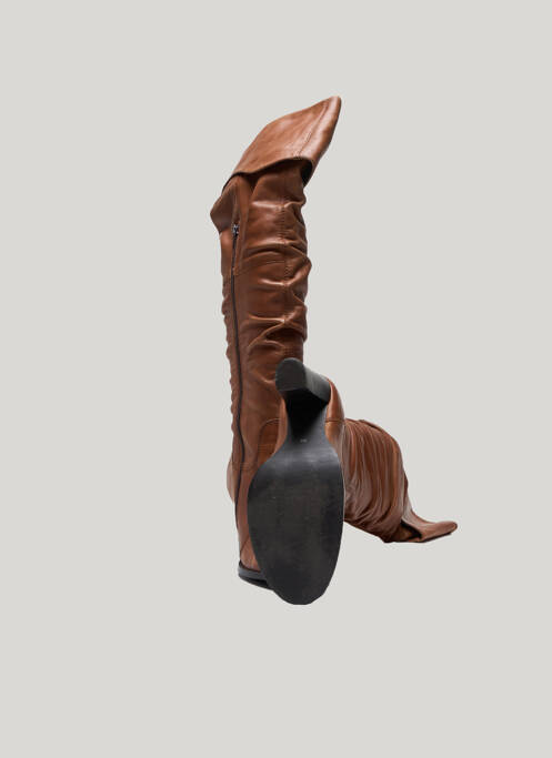 Cizme peste genunchi maro BASTA femeie