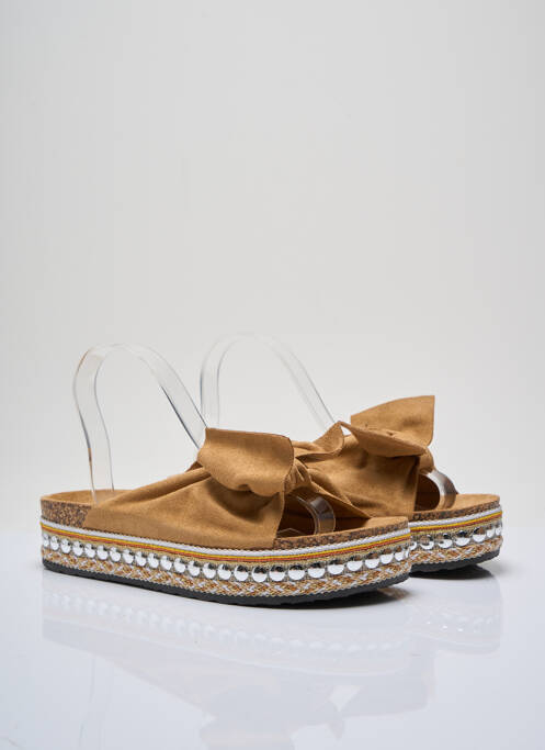 Mulete/Saboți maro C'M PARIS femeie