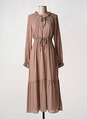 Rochie lungă roz C'EST BEAU LA VIE femeie