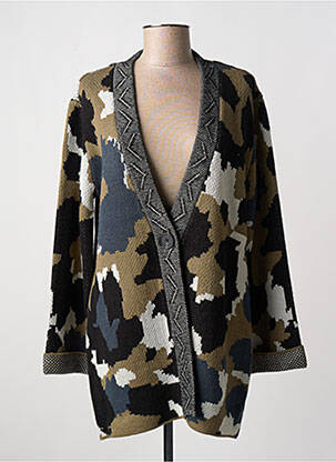 Vestă cu mâneci lungi verde LOLA ESPELETA femeie