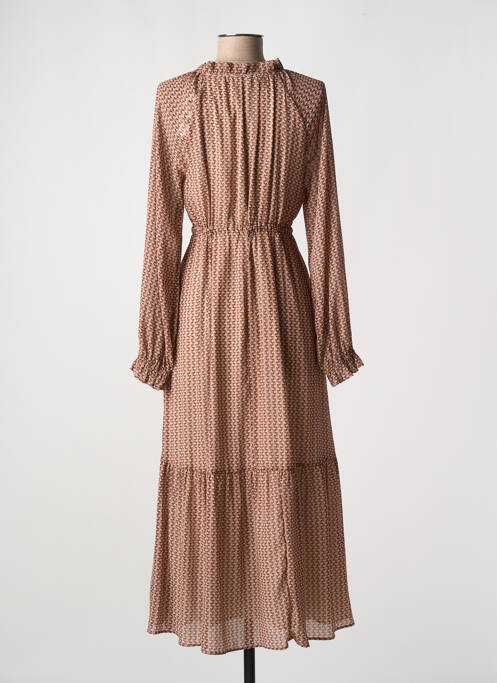 Rochie lungă roz C'EST BEAU LA VIE femeie