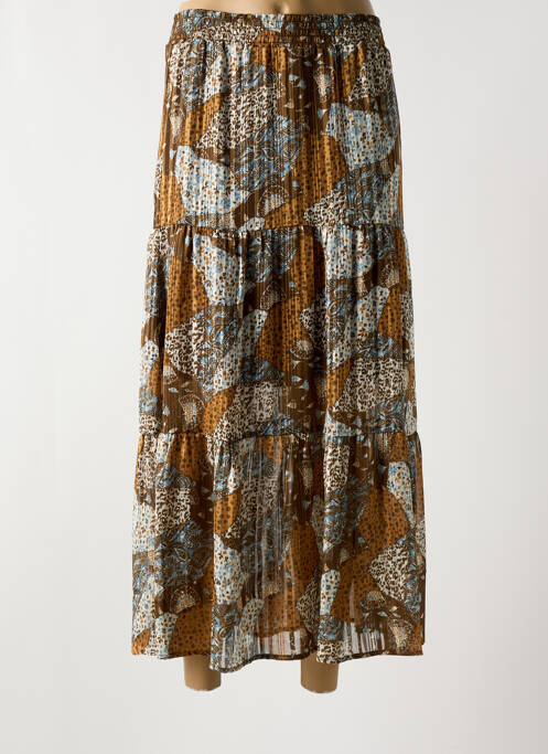 Fustă lungă maro LOLA ESPELETA femeie