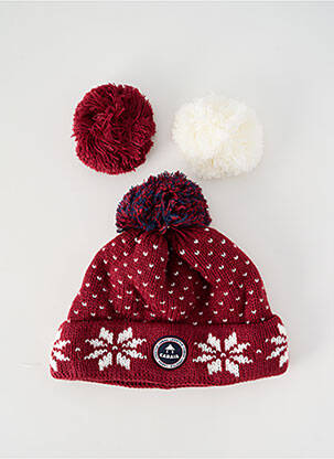 Căciulă roșu CABAÏA femeie