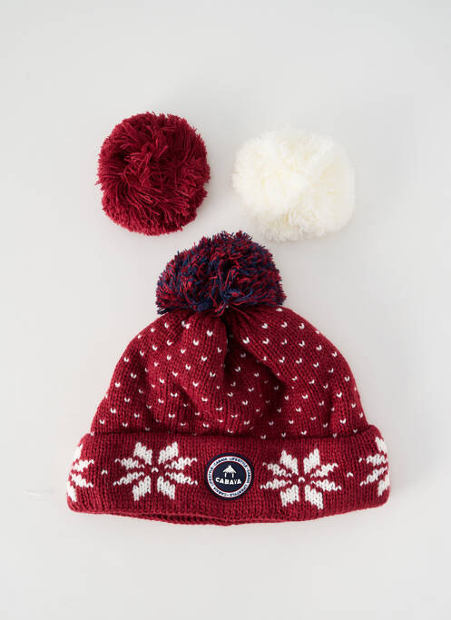 Căciulă roșu CABAÏA femeie