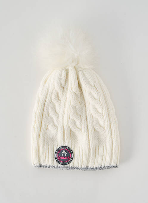 Căciulă alb CABAÏA femeie