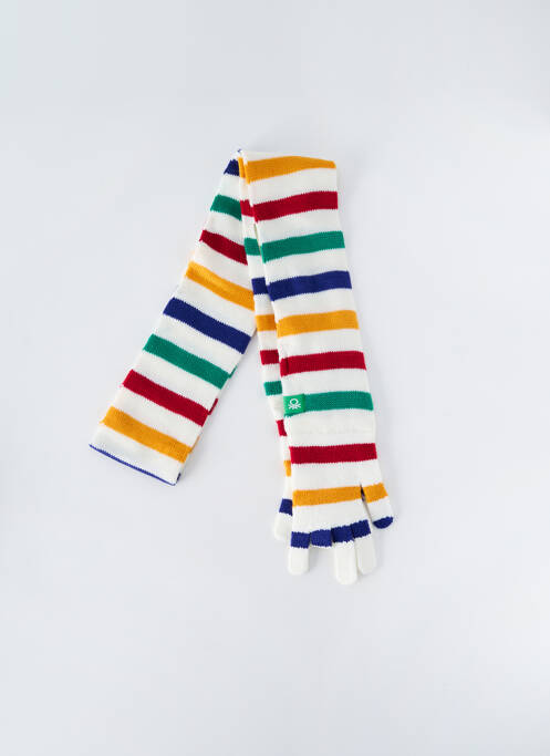 Eșarfă alb UNITED COLORS OF BENETTON femeie