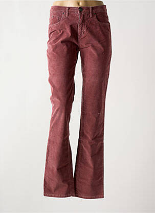 Pantalon drept roșu TRUSSARDI JEANS femeie