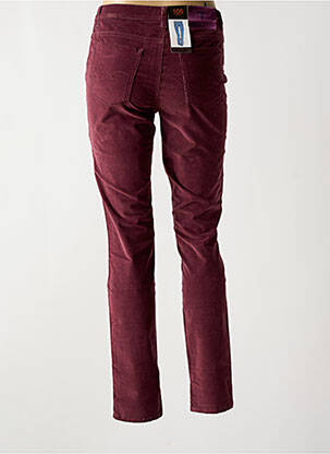 Pantalon slim conic mărime normală roșu TRUSSARDI JEANS femeie
