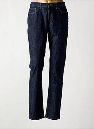 Blugi skinny țesătură brută talie înaltă albastru TRUSSARDI JEANS femeie