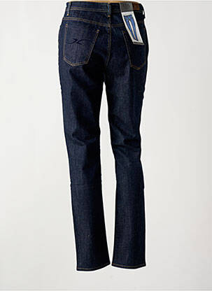 Blugi skinny țesătură brută talie înaltă albastru TRUSSARDI JEANS femeie