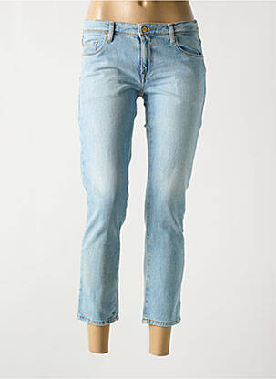 Blugi boyfriend albastru DES PETITS HAUTS femeie