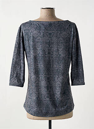 Top elasticitate mâneci 3/4 gri HENRIETTE D'AMOUR femeie