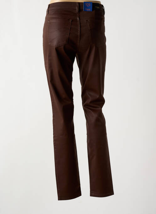 Pantalon slim maro TRUSSARDI JEANS femeie