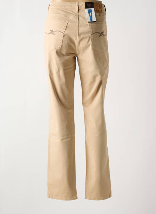 Pantalon slim bej TRUSSARDI JEANS femeie