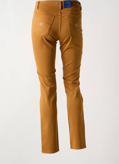 Pantalon slim maro TRUSSARDI JEANS femeie