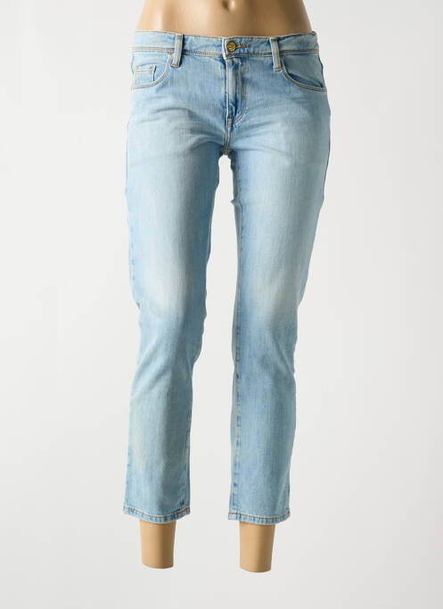 Blugi boyfriend albastru DES PETITS HAUTS femeie