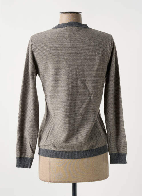 Vestă cu mâneci lungi gri MAURICE ABOT femeie