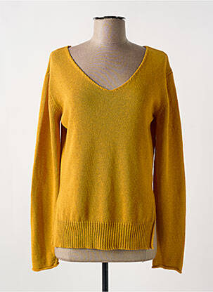 Pulover galben LE BOUDOIR D'EDOUARD femeie