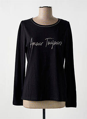 Top negru MISE AU GREEN femeie