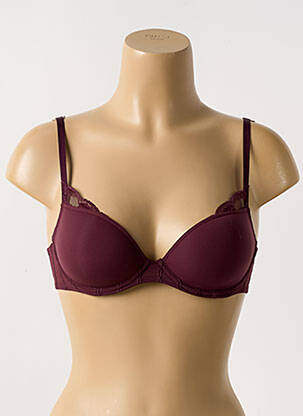 Sutien efect material satinat top sutien modelat violet MARIE JO femeie