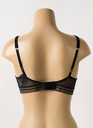 Sutien efect material satinat sutien cupe întregi cu decolteu înalt negru MARIE JO femeie