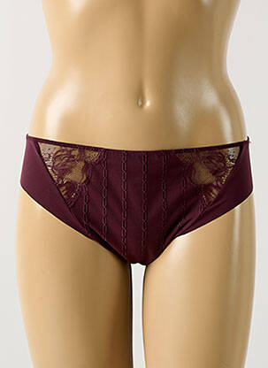 Chilot efect material satinat violet MARIE JO femeie
