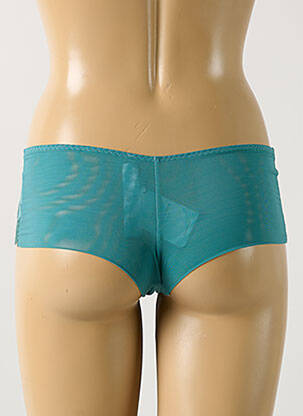 Shorty efect material satinat verde AUBADE femeie