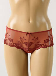 Shorty efect material satinat maro AUBADE femme